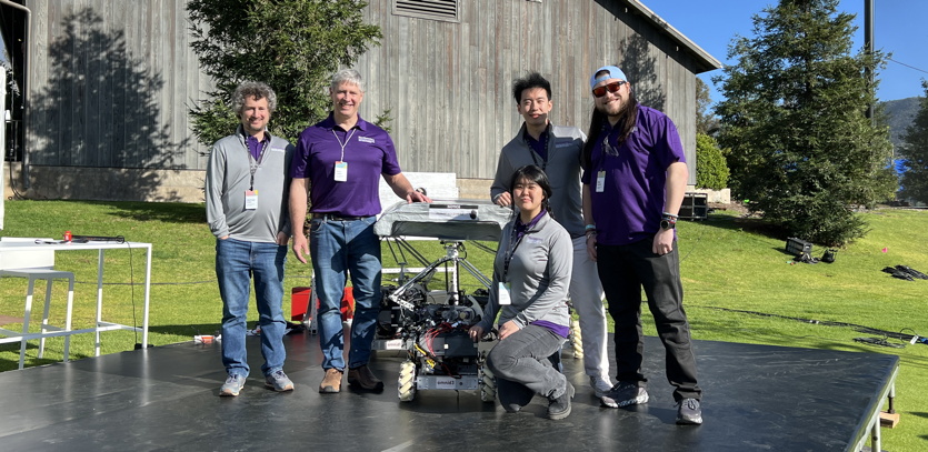 Northwestern Robotics Team Demonstrates Mocobots to Tech Leaders