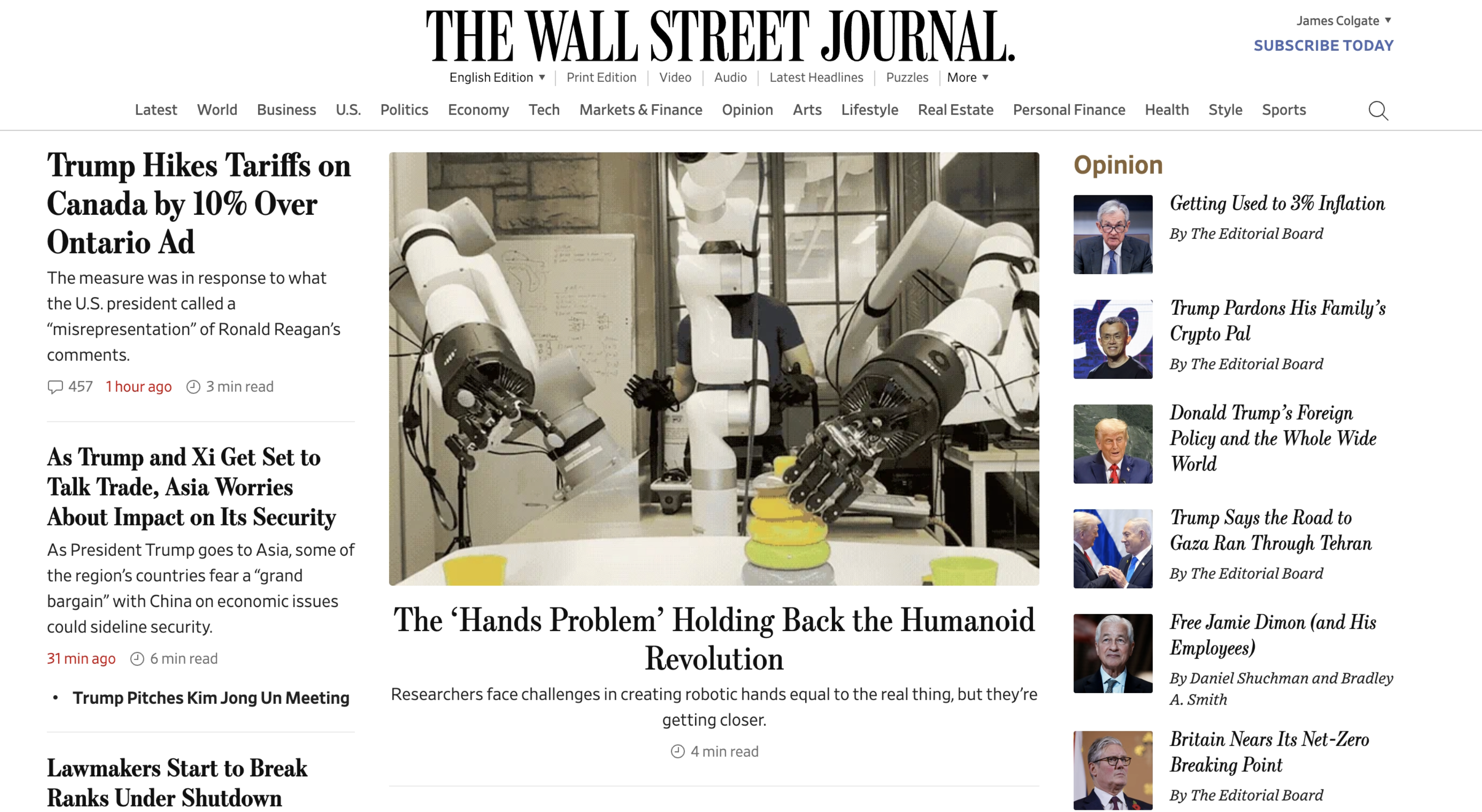 CRB and HAND Research Featured in Wall Street Journal