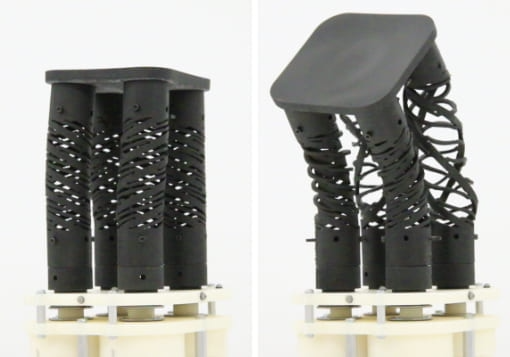 A Recipe for Electrically-Driven Soft Robots via 3D Printed Handed Shearing Auxetics